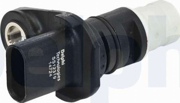 Delphi SS12319-12B1 - Датчик імпульсів, колінчастий вал autocars.com.ua