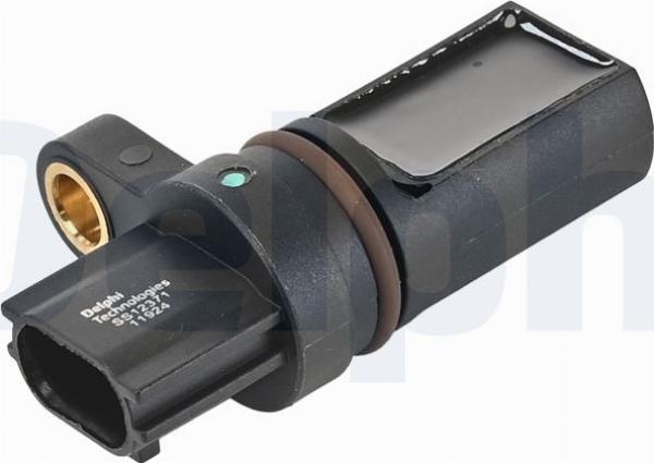 Delphi SS12371-12B1 - Датчик імпульсів, колінчастий вал autocars.com.ua