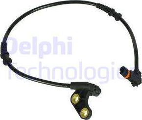 Delphi SS20306 - Датчик ABS, частота вращения колеса avtokuzovplus.com.ua