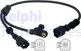 Delphi SS20387 - Датчик ABS, частота обертання колеса autocars.com.ua