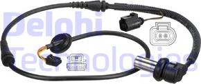 Delphi SS20603 - Датчик ABS, частота обертання колеса autocars.com.ua
