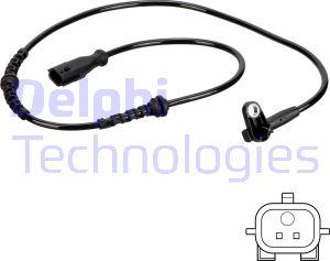 Delphi SS20829 - Датчик ABS, частота обертання колеса autocars.com.ua