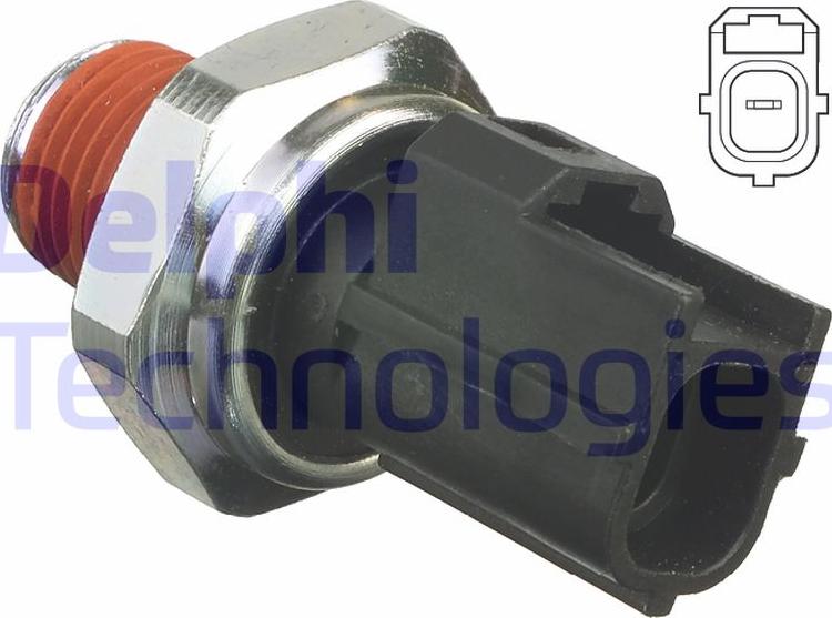 Delphi SW90033 - Датчик, тиск масла autocars.com.ua