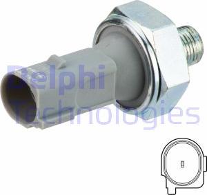 Delphi SW90044 - Датчик, тиск масла autocars.com.ua
