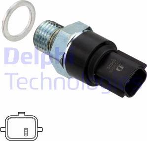 Delphi SW90048 - Датчик, тиск масла autocars.com.ua