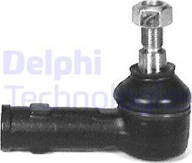 Delphi TA1101 - Наконечник рулевой тяги, шарнир avtokuzovplus.com.ua