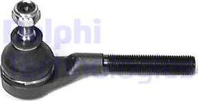 Delphi TA1265 - Наконечник рулевой тяги, шарнир avtokuzovplus.com.ua