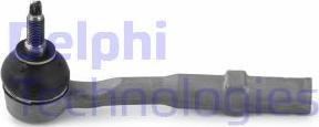 Delphi TA3458 - Наконечник рульової тяги, кульовий шарнір autocars.com.ua