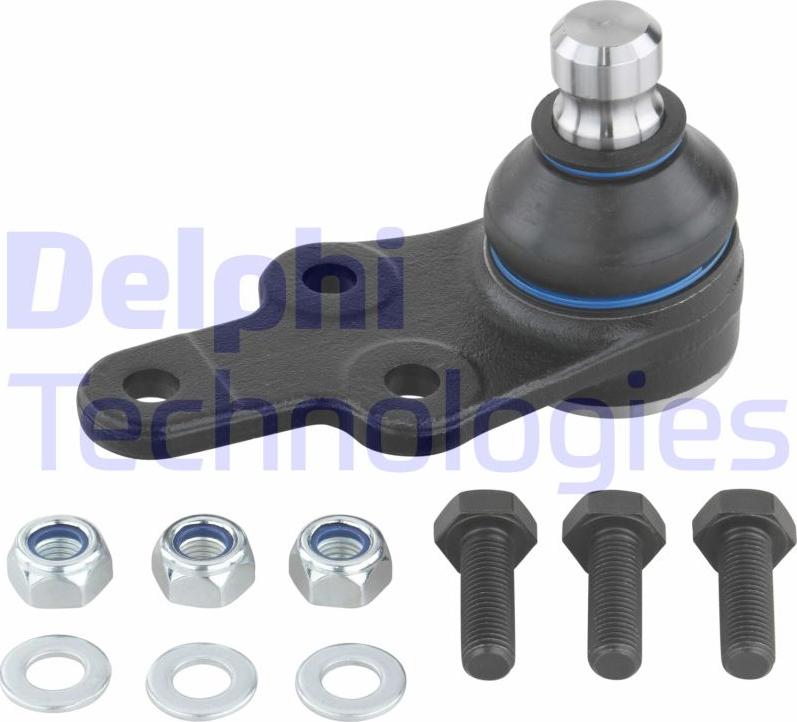 Delphi TC1016 - Опора шаровая нижняя Ford Mondeo III autodnr.net