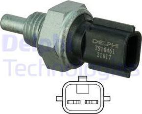 Delphi TS10461 - Датчик, температура охлаждающей жидкости autodnr.net