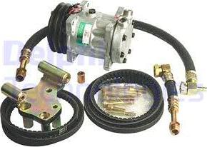 Delphi TSP0155113K - Компресор, кондиціонер autocars.com.ua