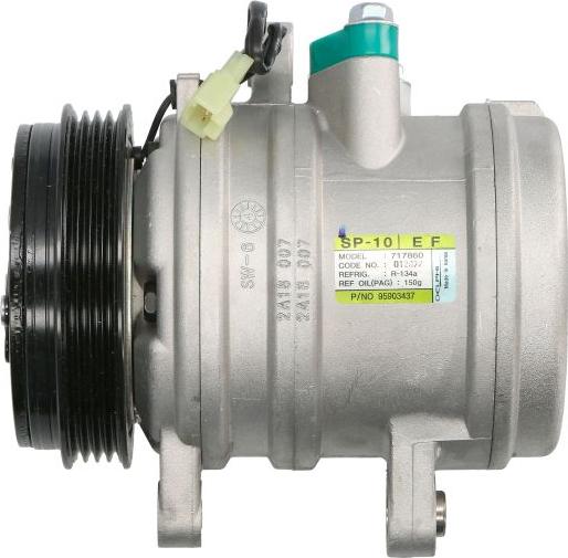 Delphi TSP0155855 - Компресор, кондиціонер autocars.com.ua