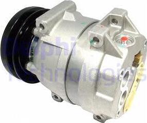 Delphi TSP0155922 - Компресор, кондиціонер autocars.com.ua