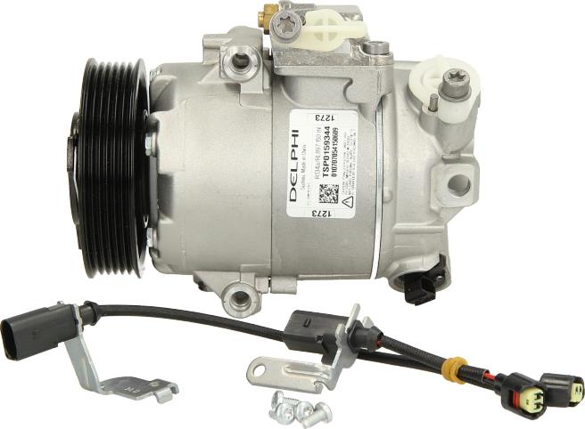 Delphi TSP0159344 - Компресор, кондиціонер autocars.com.ua