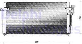 Delphi TSP0225127 - Конденсатор кондиционера avtokuzovplus.com.ua