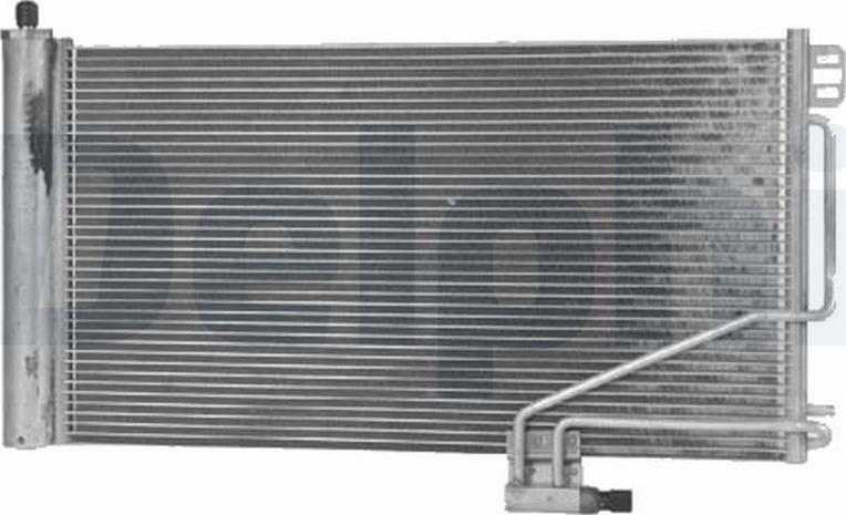 Delphi TSP0225329 - Конденсатор, кондиціонер autocars.com.ua