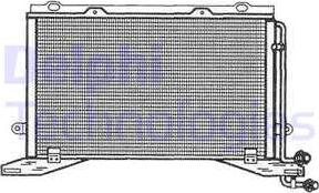 Delphi TSP0225330 - Конденсатор, кондиціонер autocars.com.ua