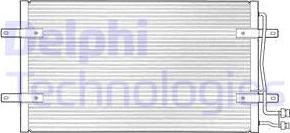 Delphi TSP0225471 - Конденсатор кондиционера avtokuzovplus.com.ua