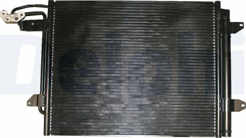 Delphi TSP0225543 - Конденсатор, кондиціонер autocars.com.ua