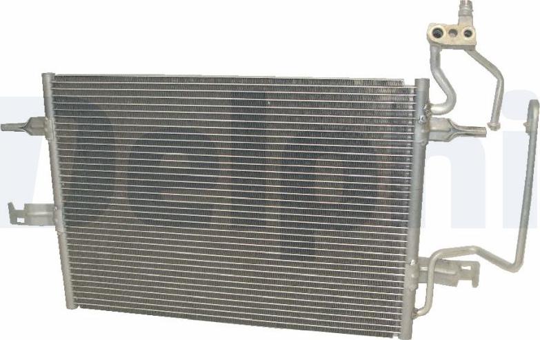 Delphi TSP0225566 - Конденсатор, кондиціонер autocars.com.ua