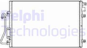 Delphi TSP0225635 - Конденсатор кондиционера avtokuzovplus.com.ua