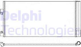 Delphi TSP0225638 - Конденсатор, кондиціонер autocars.com.ua
