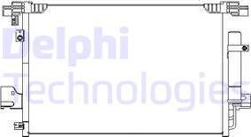 Delphi TSP0225648 - Конденсатор кондиционера autodnr.net
