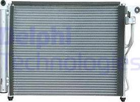 Delphi TSP0225652 - Конденсатор, кондиціонер autocars.com.ua