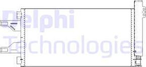 Delphi TSP0225676 - Конденсатор кондиционера autodnr.net