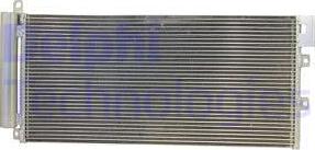 Delphi TSP0225697 - Конденсатор, кондиціонер autocars.com.ua