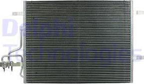 Delphi TSP0225700 - Конденсатор, кондиціонер autocars.com.ua