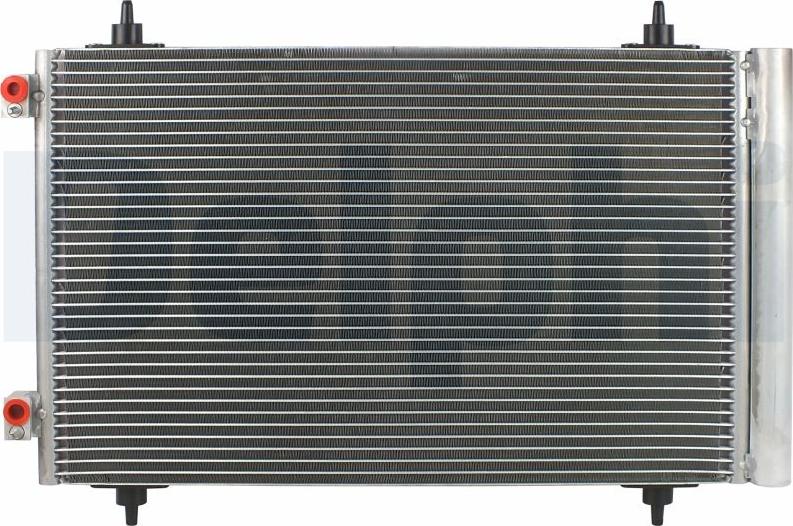 Delphi TSP0225702 - Конденсатор, кондиціонер autocars.com.ua