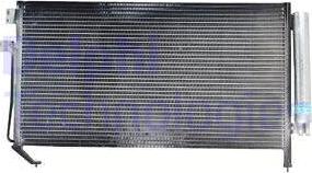 Delphi TSP0225705 - Конденсатор, кондиціонер autocars.com.ua