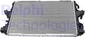 Delphi TSP0524076 - Радиатор, охлаждение двигателя autodnr.net