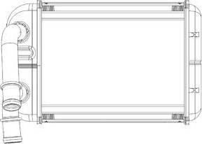 Delphi TSP0525538 - Теплообменник, отопление салона avtokuzovplus.com.ua