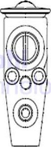 Delphi TSP0585120 - Розширювальний клапан, кондиціонер autocars.com.ua