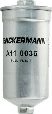 Denckermann A110036 - Топливный фильтр autodnr.net