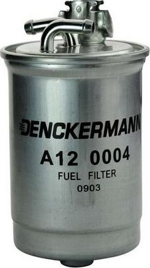 Denckermann A120004 - Фільтр паливний VW PASSAT 88-97. LT 28-55 -96. TRANSPORTER IV -03 вир-во DENCKERMANN autocars.com.ua