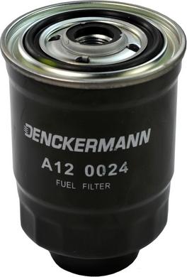 Denckermann A120024 - Фільтр паливний HYUNDAI H100 2.5D 93-00. H1 STAREX 2.5 TCI 98- вир-во DENCKERMANN autocars.com.ua