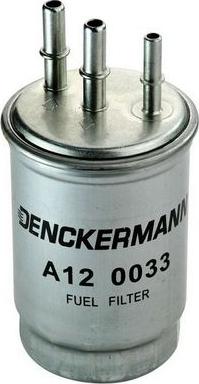 Denckermann A120033 - Фільтр паливний FORD FOCUS 1.8-2.0 TDCI 01- вир-во DENCKERMANN autocars.com.ua