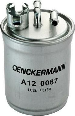 Denckermann A120087 - Фільтр паливний VW Caddy II.Polo III 1.9SDI.TDI autocars.com.ua