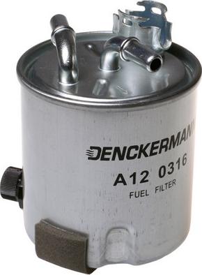 Denckermann A120316 - Топливный фильтр avtokuzovplus.com.ua