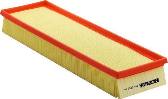 Denckermann A140222 - Повітряний фільтр autocars.com.ua