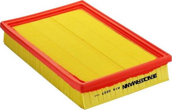 Denckermann A140227 - Повітряний фільтр autocars.com.ua