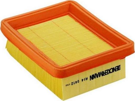 Denckermann A140412 - Повітряний фільтр autocars.com.ua