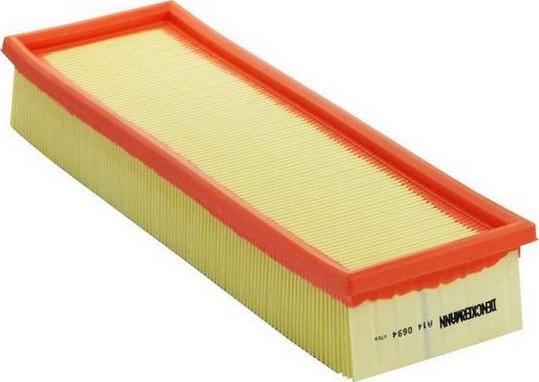 Denckermann A140694 - Повітряний фільтр autocars.com.ua