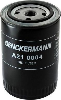 Denckermann A210004 - Фільтр масляний VW GOLF. PASSAT. AUDI 80. 100. A6 80-97 вир-во DENCKERMANN autocars.com.ua