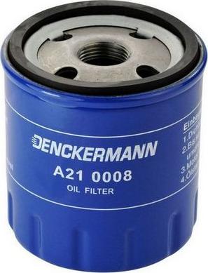 Denckermann A210008 - Масляный фильтр autodnr.net