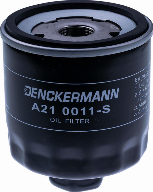 Denckermann A210011-S - Масляний фільтр autocars.com.ua