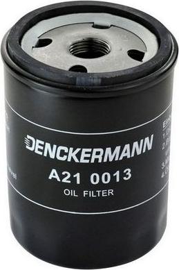 Denckermann A210013 - Фільтр масляний двигуна FORD ESCORT. FIESTA 1.8D вир-во DENCKERMANN autocars.com.ua